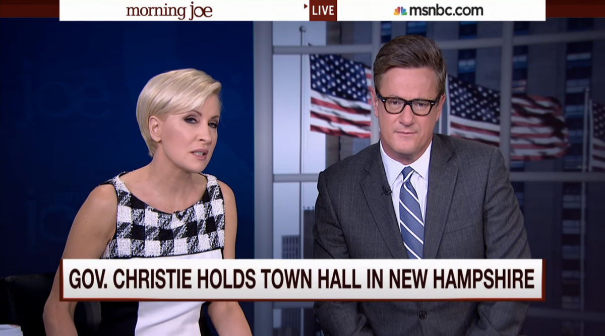 Joe Scarborough S Petulant Chris Christie Tantrum Complains About The