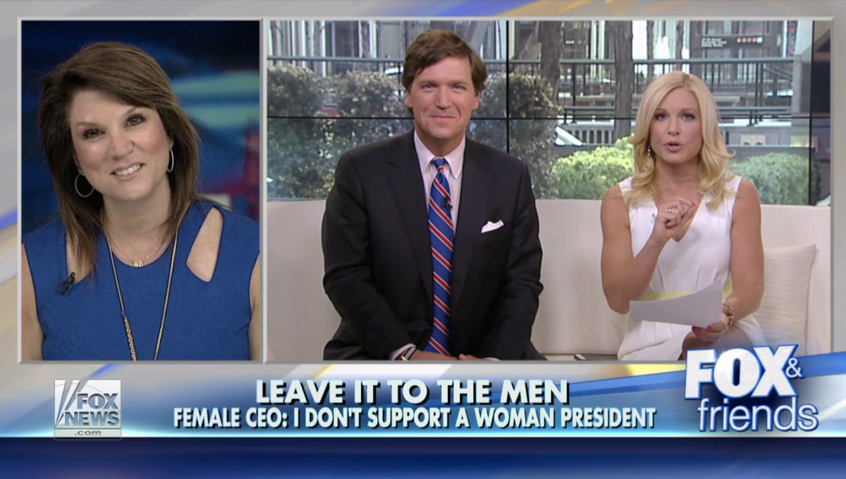 Even Fox News Thinks Its Sexist To Say A Woman Shouldnt Be President 