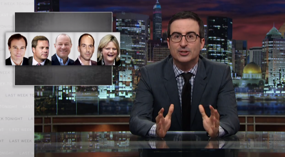 John Oliver obliterates fashion industry: Your skinny jeans are made by ...