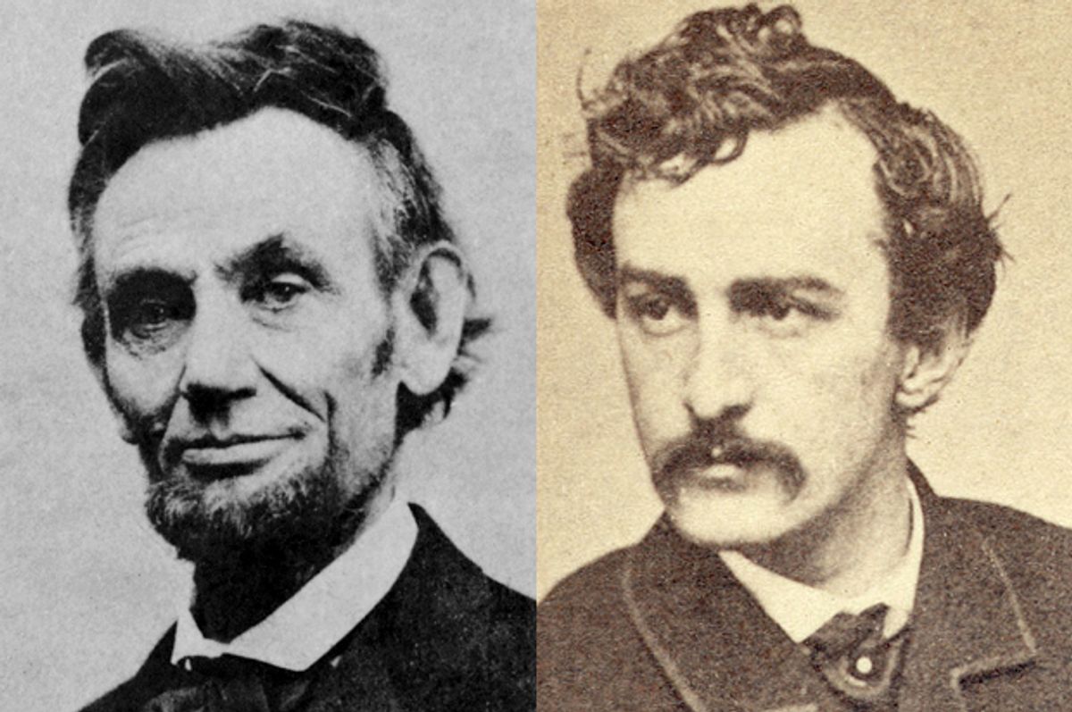 Abraham Lincoln, John Wilkes Booth    (Wikimedia)