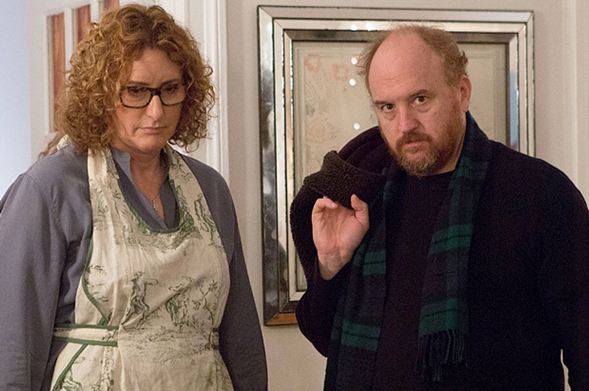 Judy Gold and Louis C.K. in "Louie"           (FX/KC Bailey)