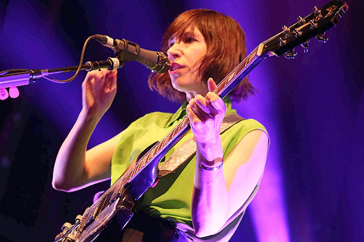 Carrie Brownstein of Sleater-Kinney    (AP/Robb D. Cohen)