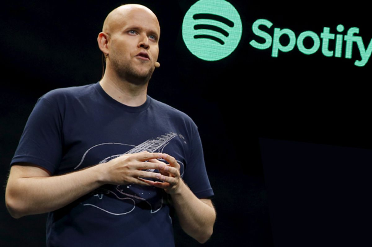 Spotify CEO Daniel Ek      (Reuters/Shannon Stapleton)