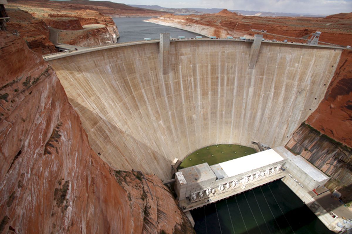 The Damnation Of A Canyon The Glen Canyon Dam Is Mind Blowing Unless Youd Seen The Canyon 4721