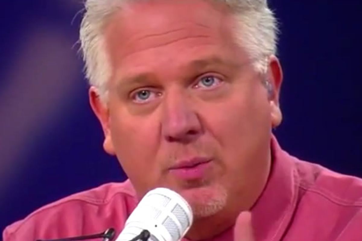  Glenn Beck (<a href="https://www.youtube.com/watch?v=saypgJt98oY" target="_blank">Right Wing Watch</a>)    