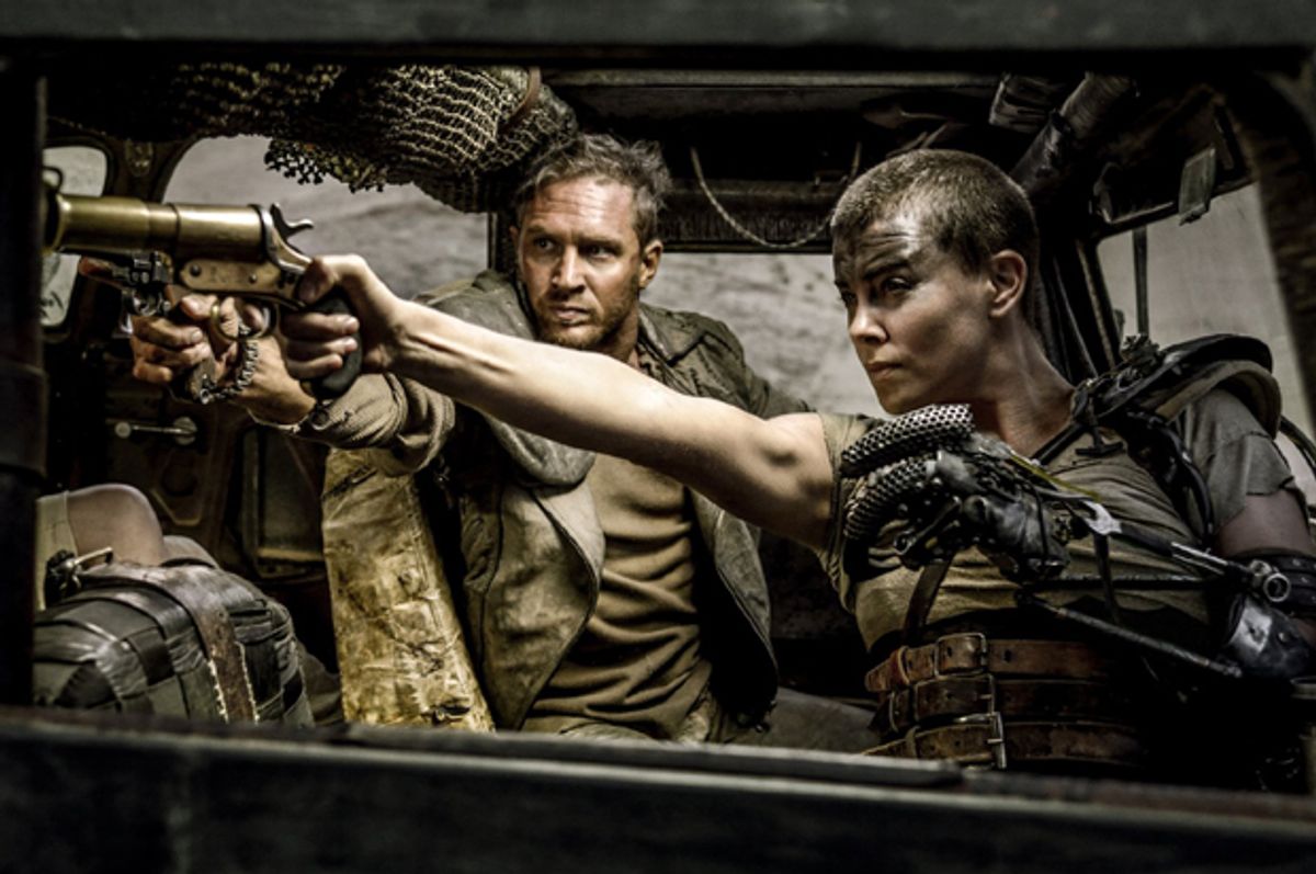 Charlize Theron and Tom Hardy in "Mad Max: Fury Road"          (Warner Bros. Entertainment Inc.)