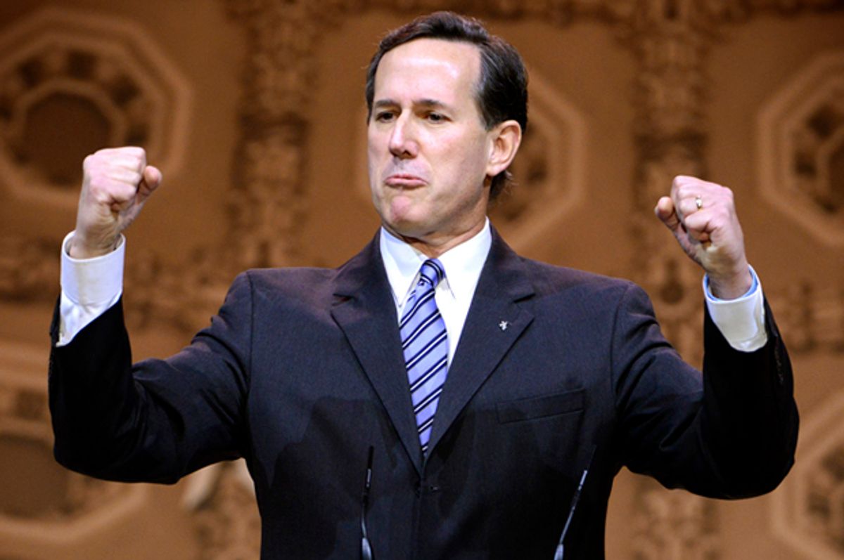 Rick Santorum            (Reuters/Mike Theiler)