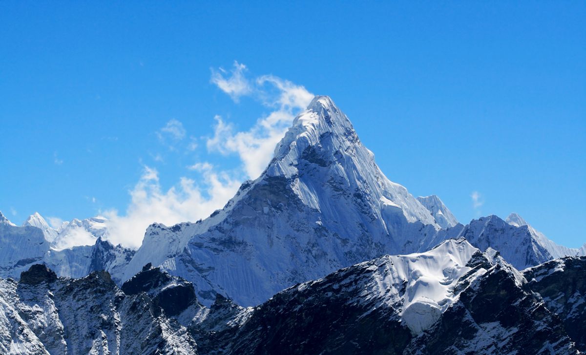 Mt. Ama Dablam in the Everest Region of the Himalayas, Nepal.      (Pal Teravagimov/Shutterstock)