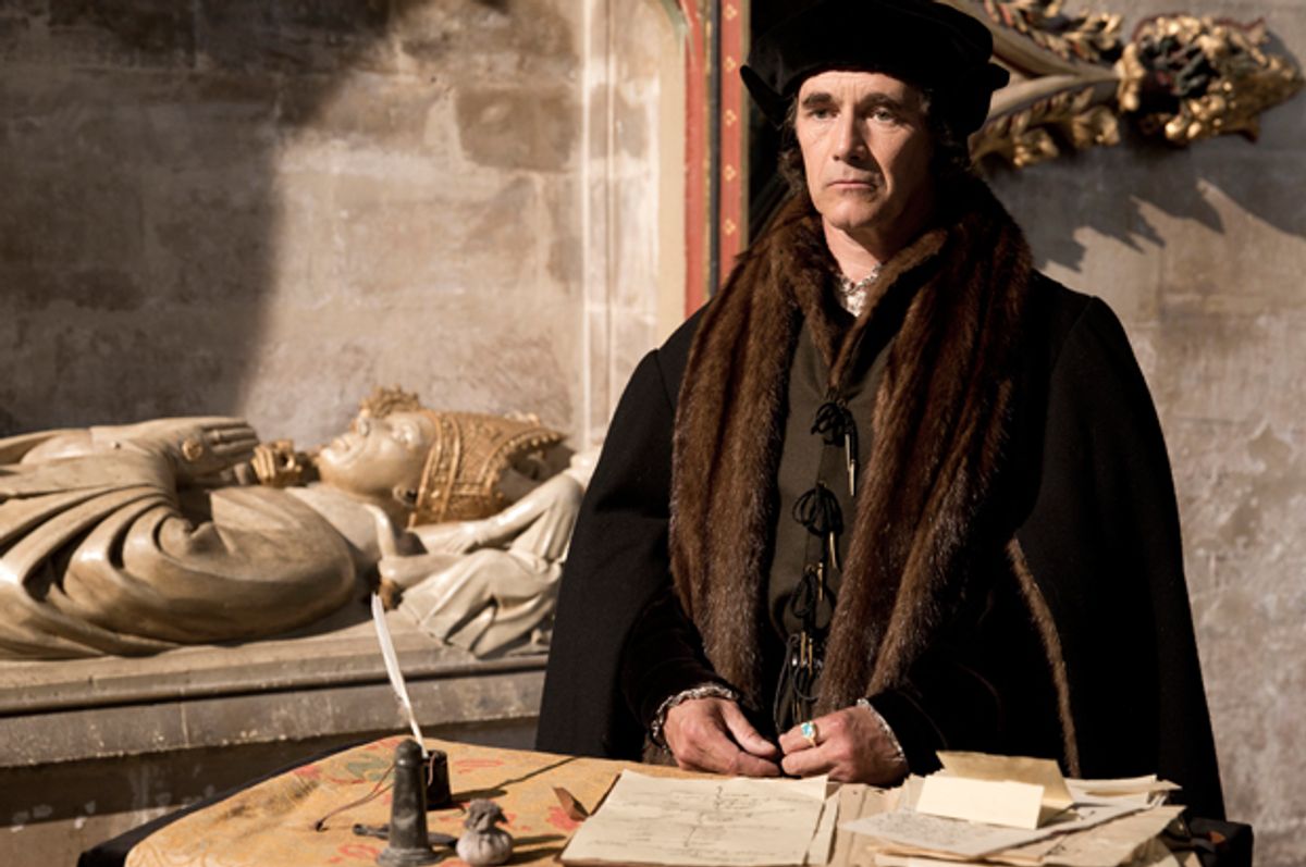 Mark Rylance in "Wolf Hall"   (PBS)