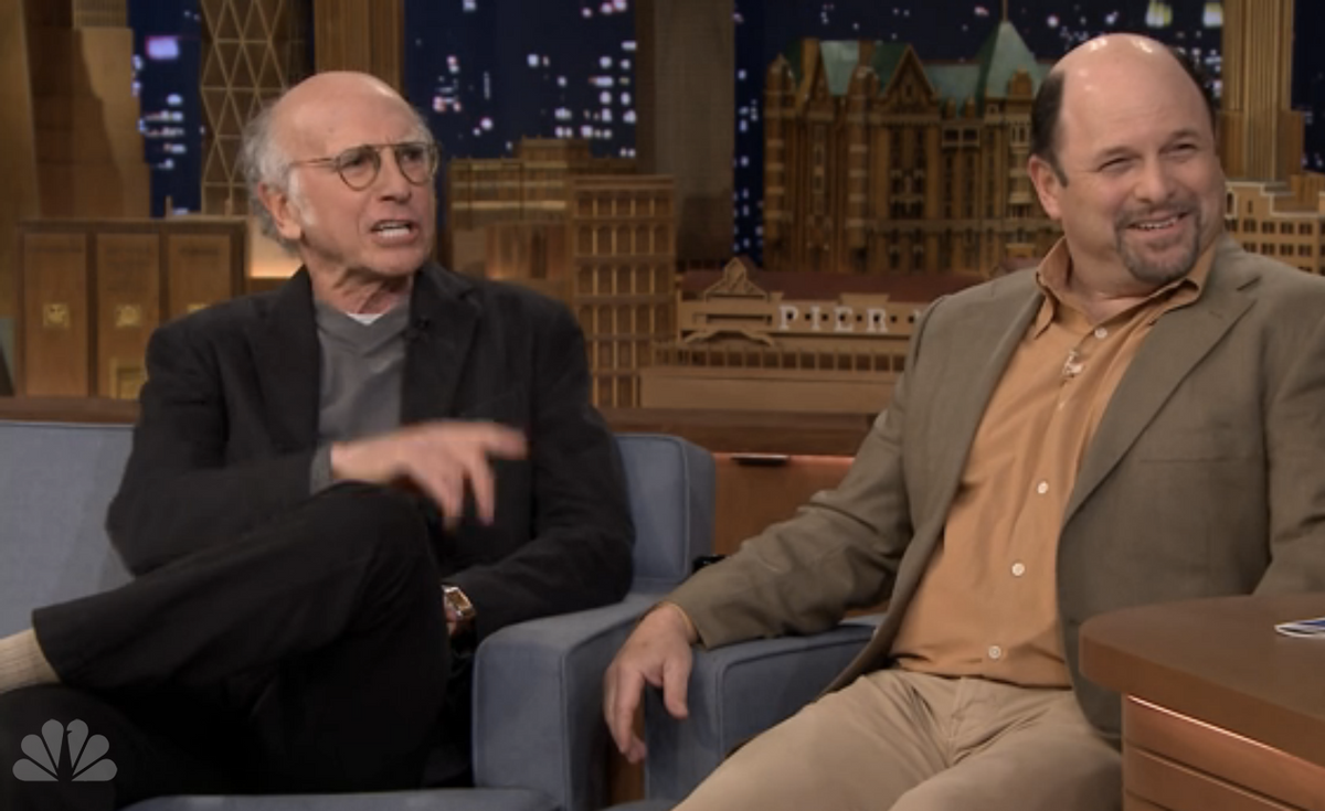  Larry David, Jason Alexander, Jimmy Fallon    (Hulu: The Tonight Show Starring Jimmy Fallon)