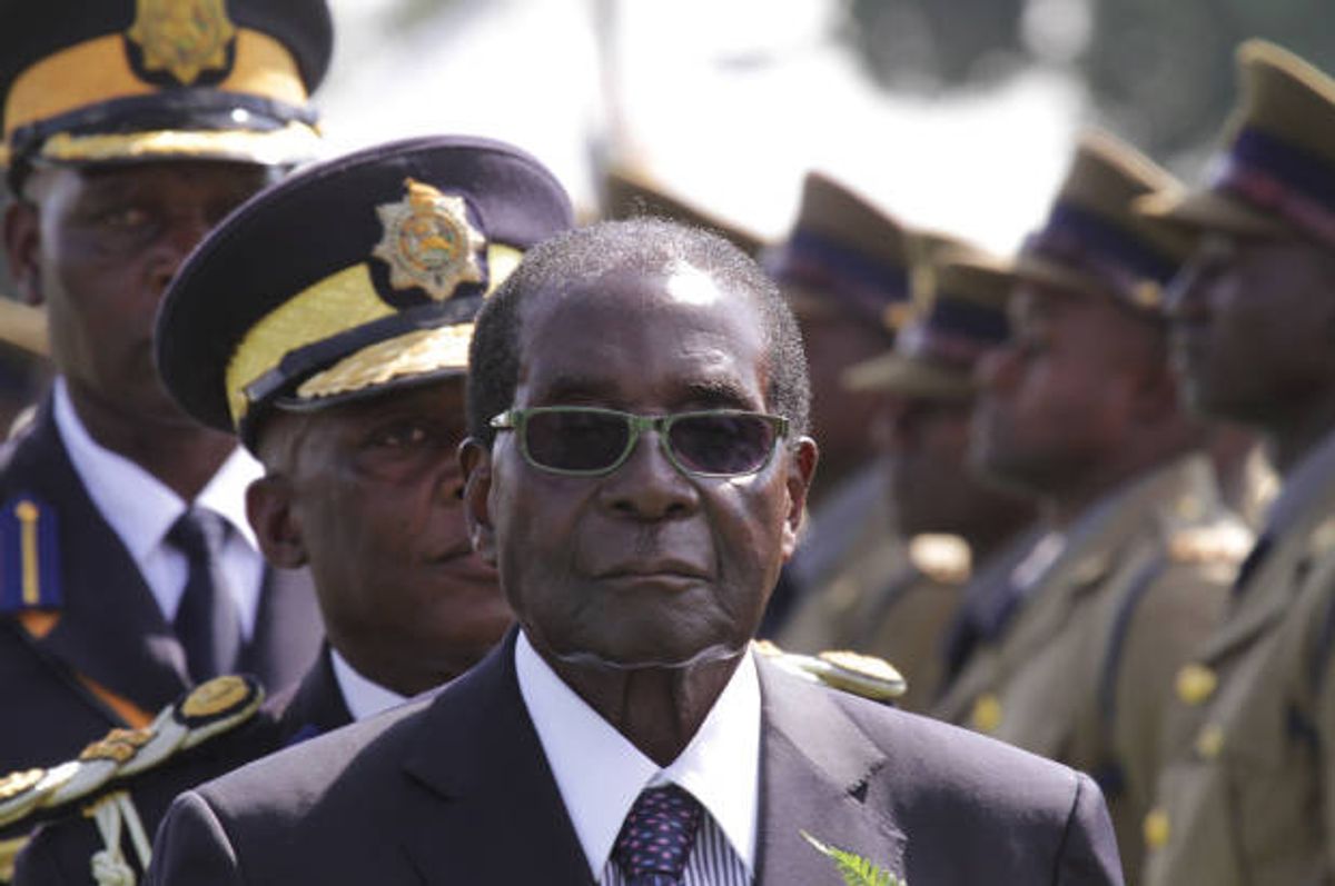 Zimbabwean President Robert Mugabe (AP Photo/Tsvangirayi Mukwazhi, File) (AP/Tsvangirayi Mukwazhi)