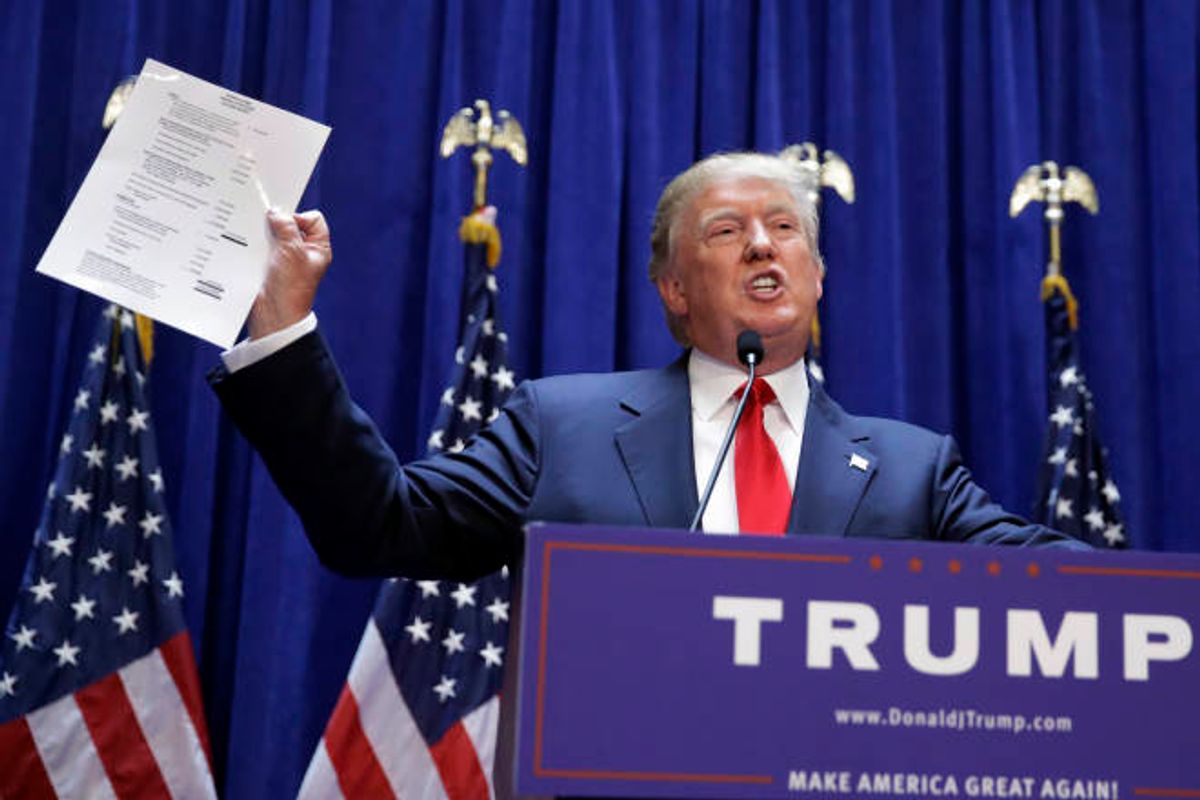 Developer Donald Trump  (AP Photo/Richard Drew)