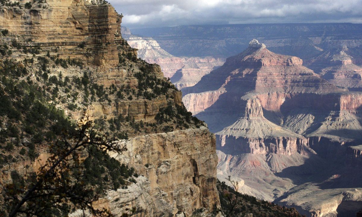 FILE - This Oct. 22, 2012, file photo shows a view from the South Rim of the Grand Canyon National Park in Arizona. The Grand Canyon was identified by the National Trust for Historic Preservation as one of Americas 11 most endangered historic places. (AP Photo/Rick Bowmer, File) (AP)