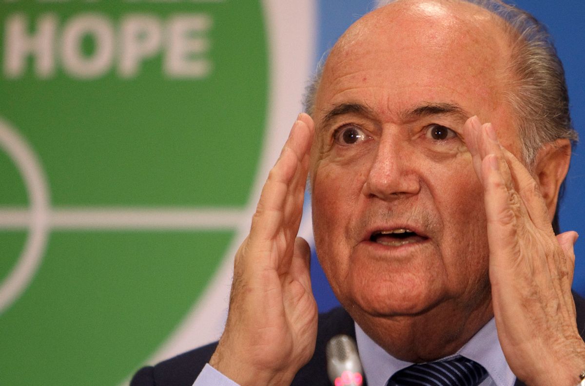 FIFA president Sepp Blatter (David Azia)