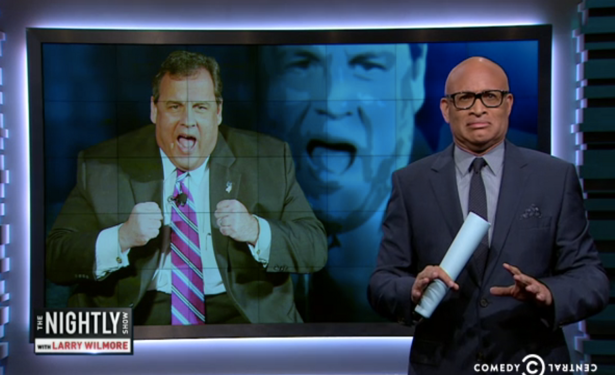 Chris Christie, Larry Wilmore      (Comedy Central)