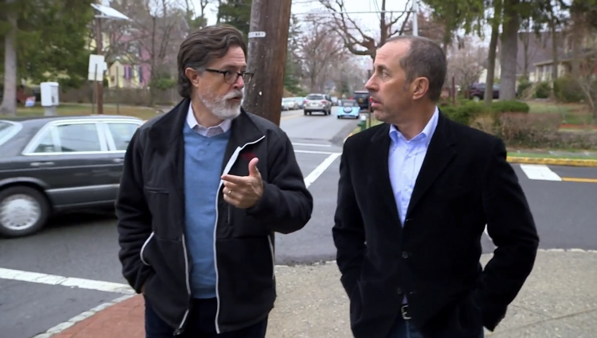 Stephen Colbert, Jerry Seinfeld    (Comedians in Cars Getting Coffee)
