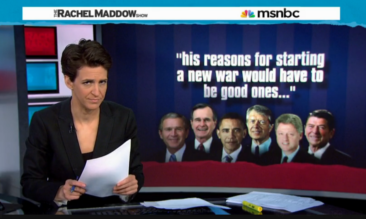  Rachel Maddow     (MSNBC)