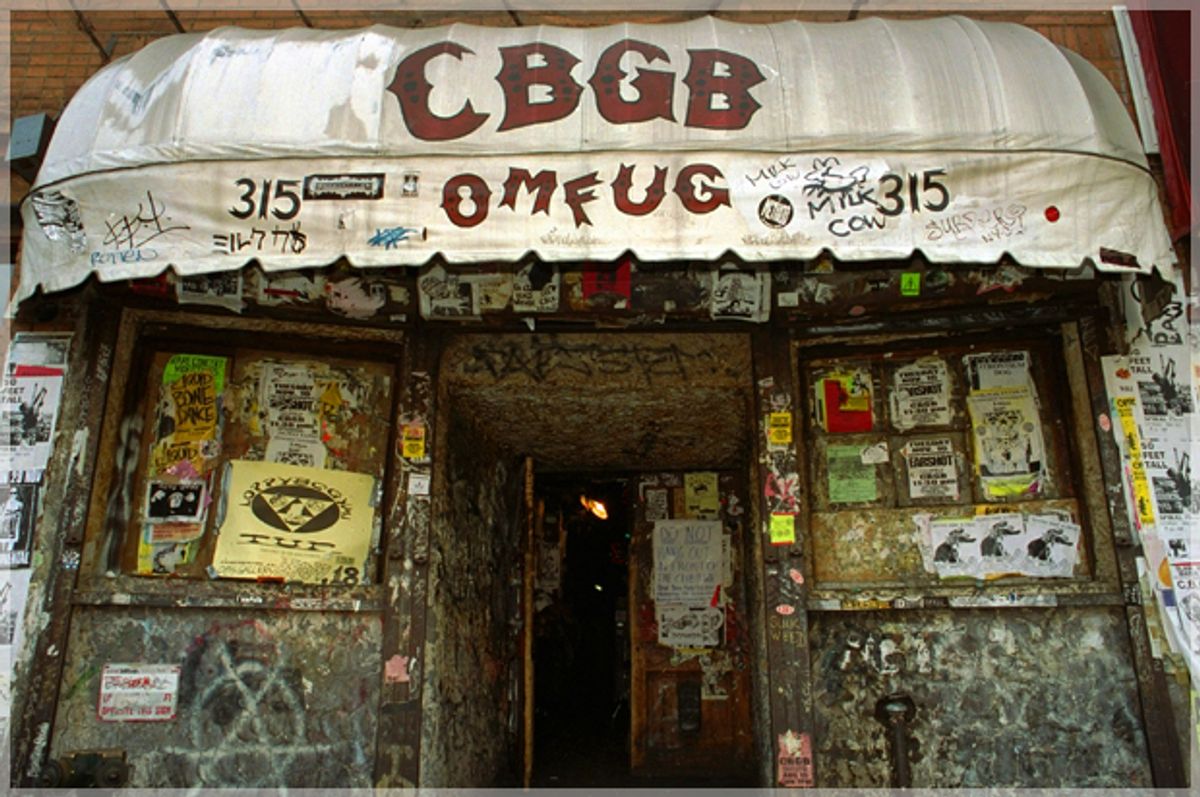 CBGB in New York City, November 28, 1993.       (AP/Jim Cooper)