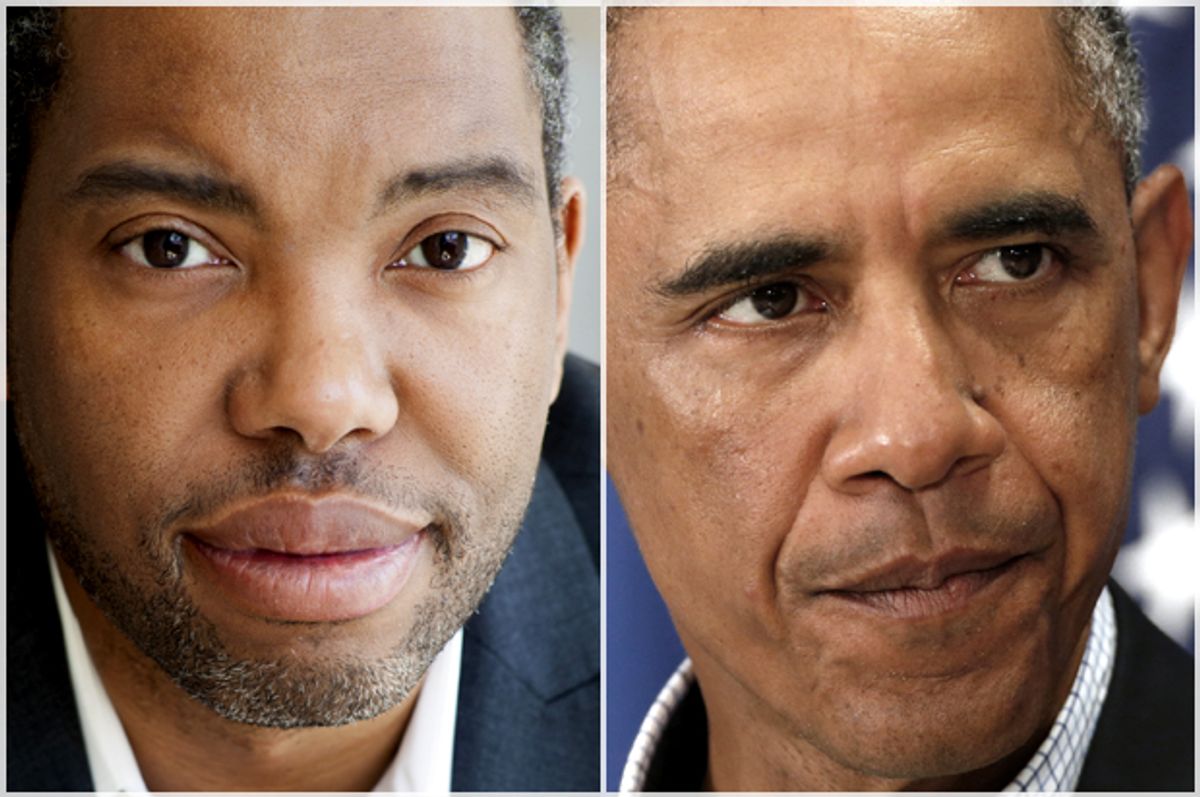 Ta-Nehisi Coates, Barack Obama       (Random House/Nina Subin/Reuters/Kevin Lamarque)