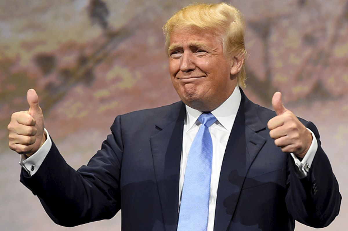 Donald Trump                    (Reuters/Harrison Mcclary)