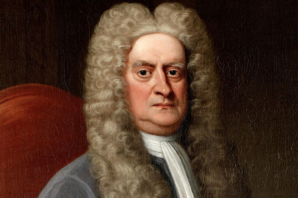 Sir Isaac Newton    (Wikimedia)