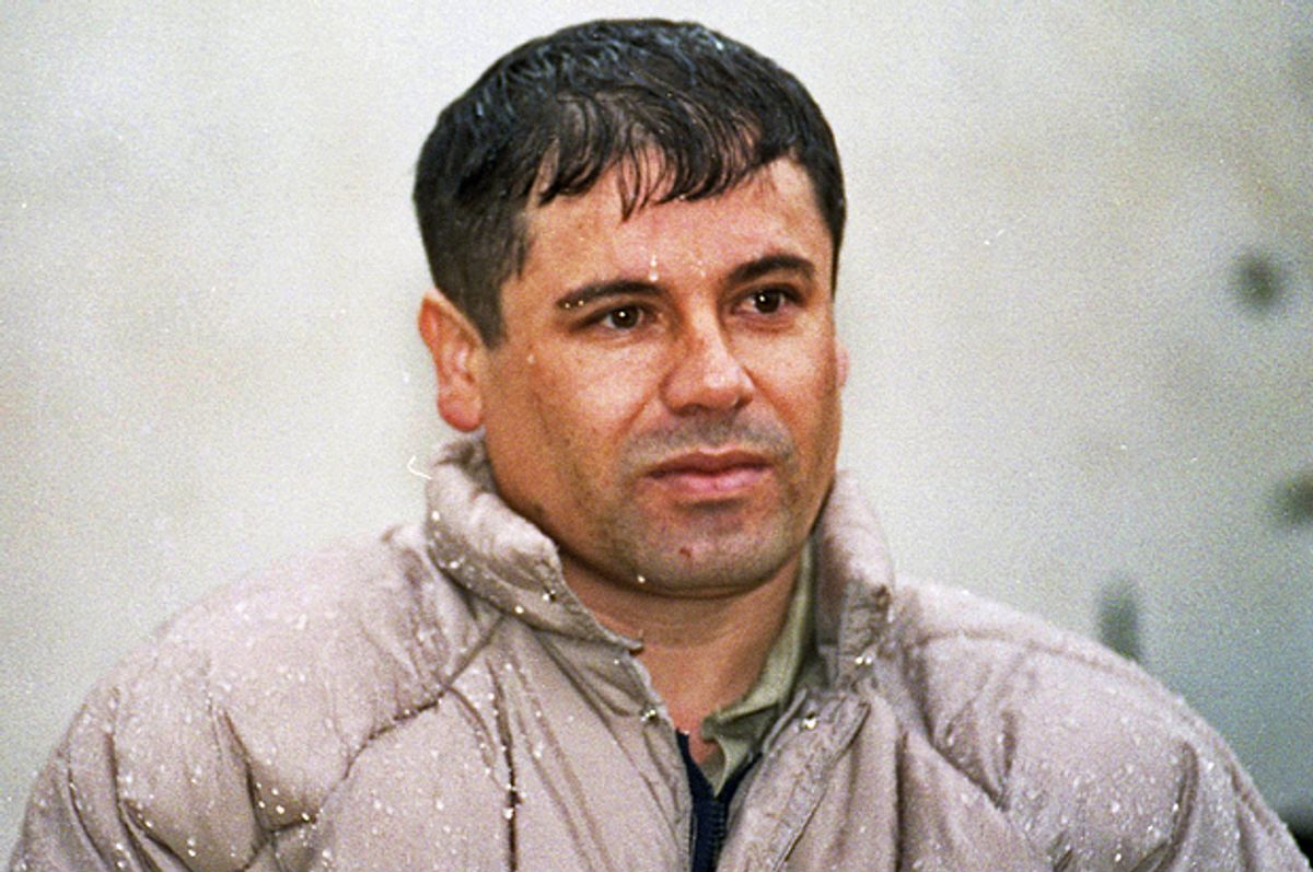 Joaquín Guzmán Loera, pictured in 1993      (AP/Damian Dovarganes)