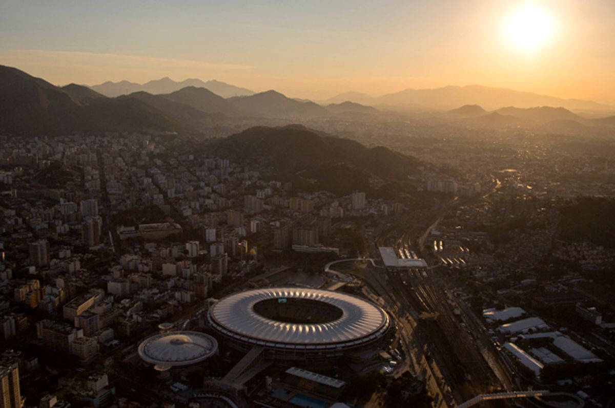 The Maracana stadium in Rio de Janeiro, Brazil.      (AP/Felipe Dana)