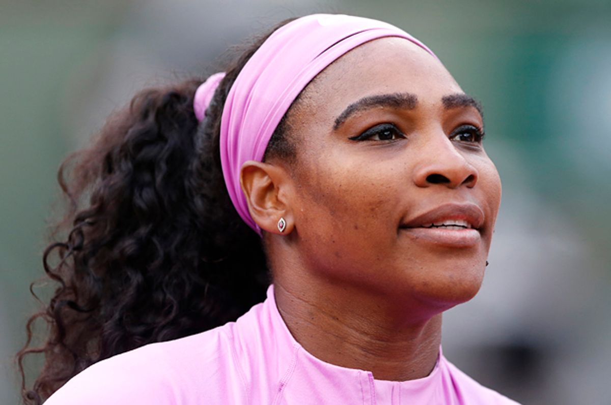 Serena Williams      (Reuters/Pascal Rossignol)
