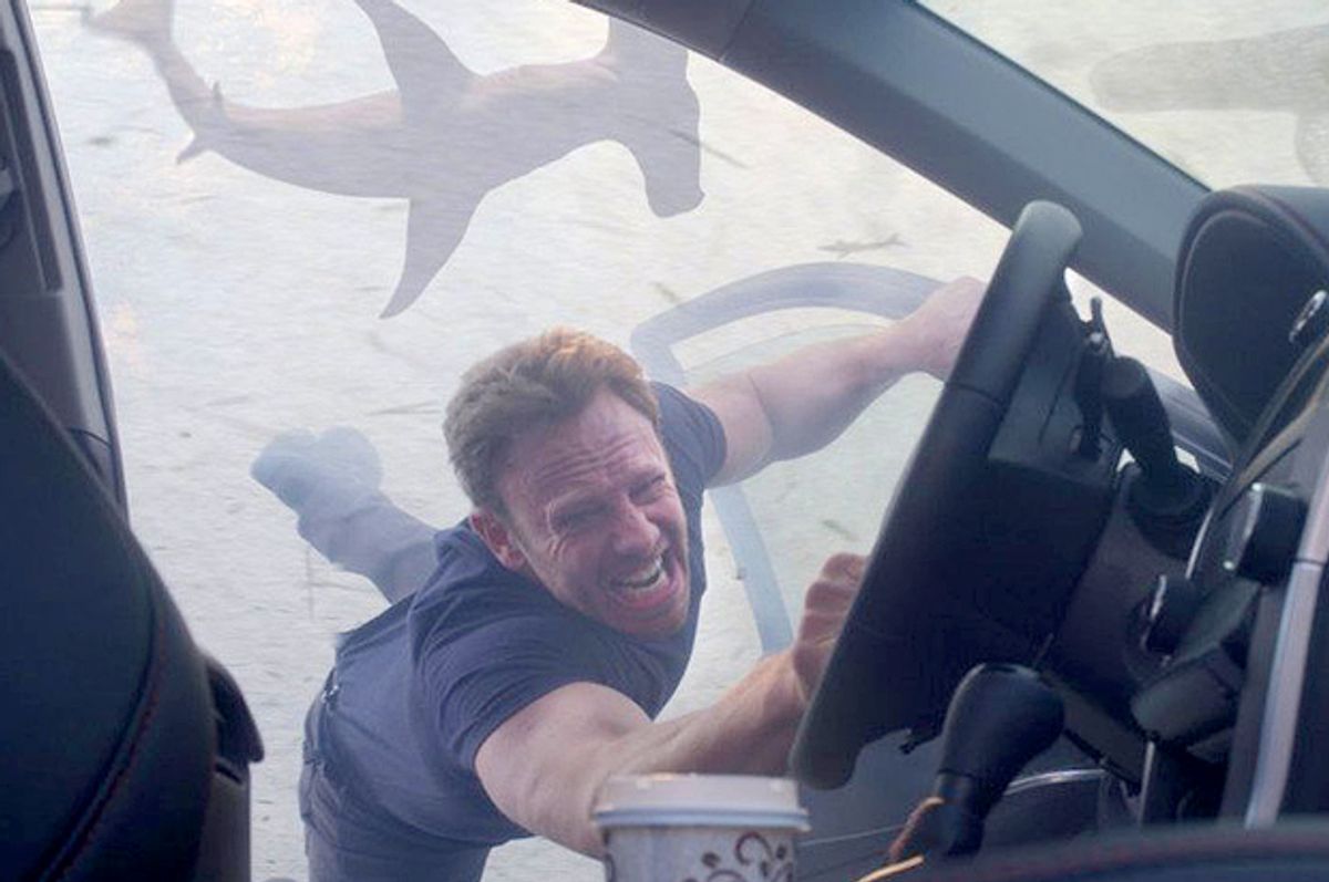 Ian Ziering in "Sharknado 3: Oh Hell No!"     (SyFy Media, LLC)