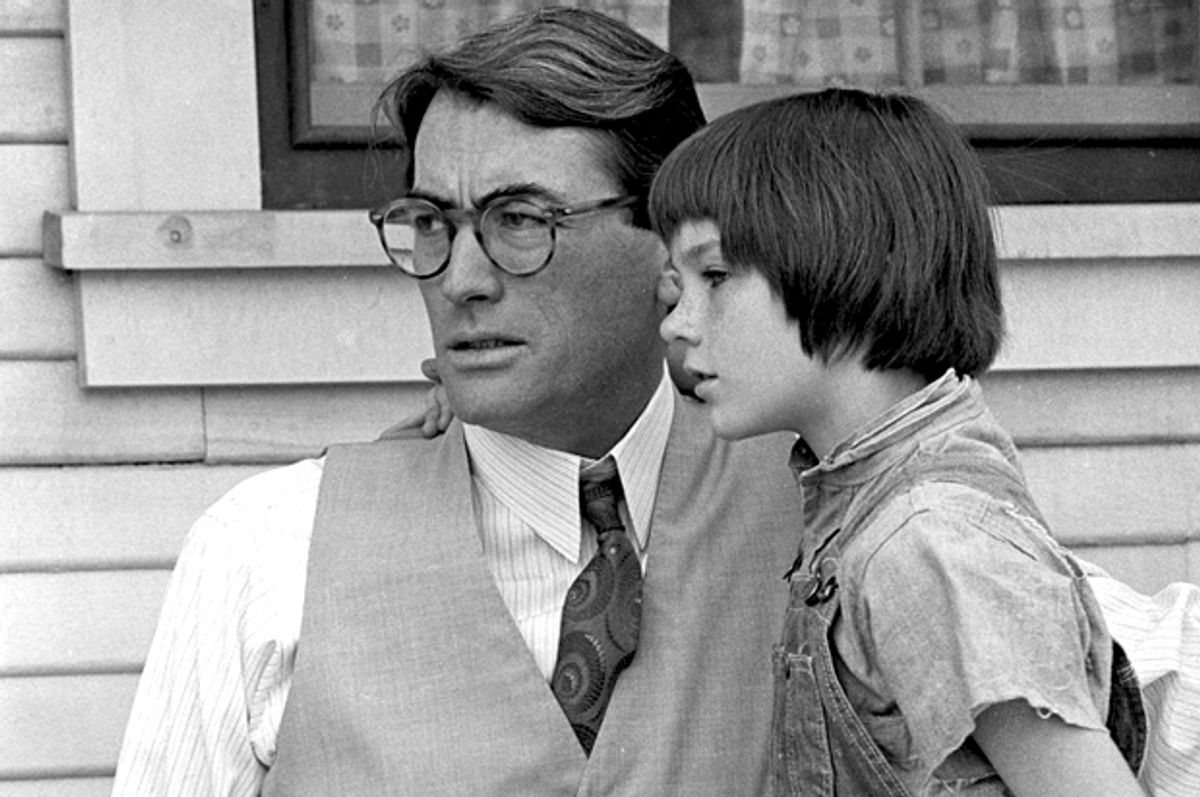 Gregory Peck and Mary Badham in "To Kill a Mockingbird"      (Universal Pictures)