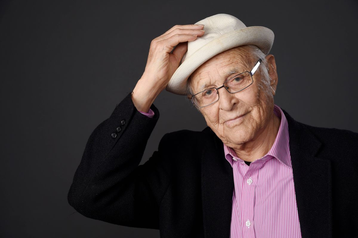 Television writer and producer Norman Lear, the subject of an "American Masters" documentary that will air on PBS in 2016, poses for a portrait during the 2015 Television Critics Association Summer Press Tour at the Beverly Hilton on Saturday, Aug. 1, 2015, in Beverly Hills, Calif. (Photo by Chris Pizzello/Invision/AP) (Chris Pizzello/invision/ap)