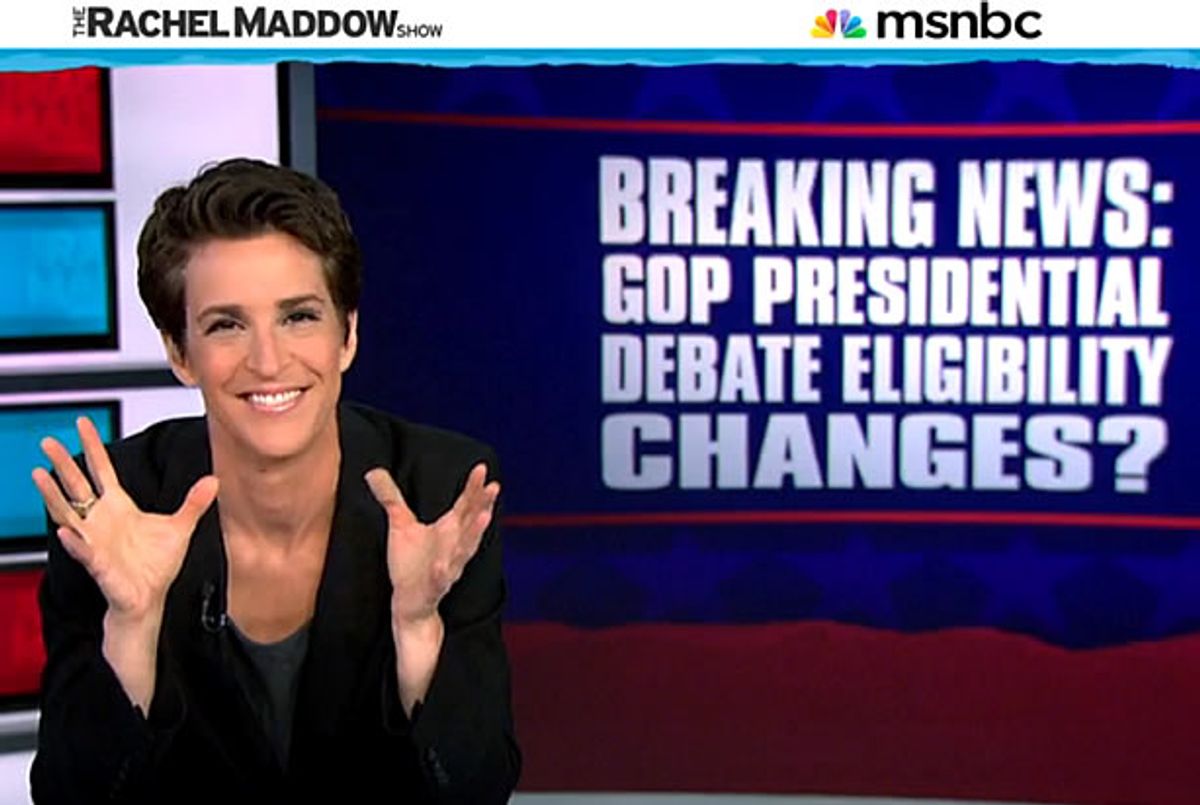 Rachel Maddow (Credit: MSNBC)