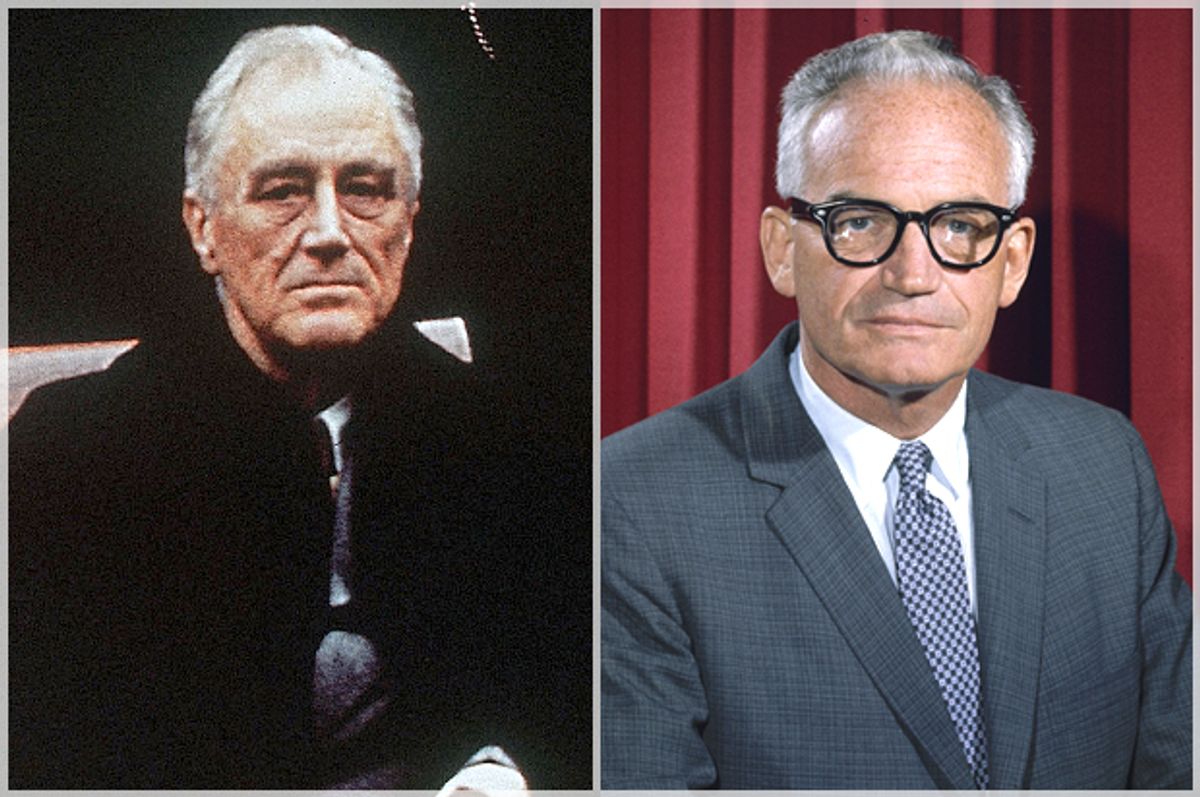 Franklin Roosevelt, Barry Goldwater       (AP)