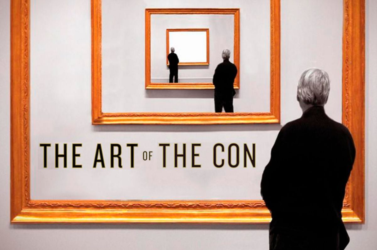 Cover Details of "The Art of the Con"   (St. Martin's Press/Photo montage by Salon)