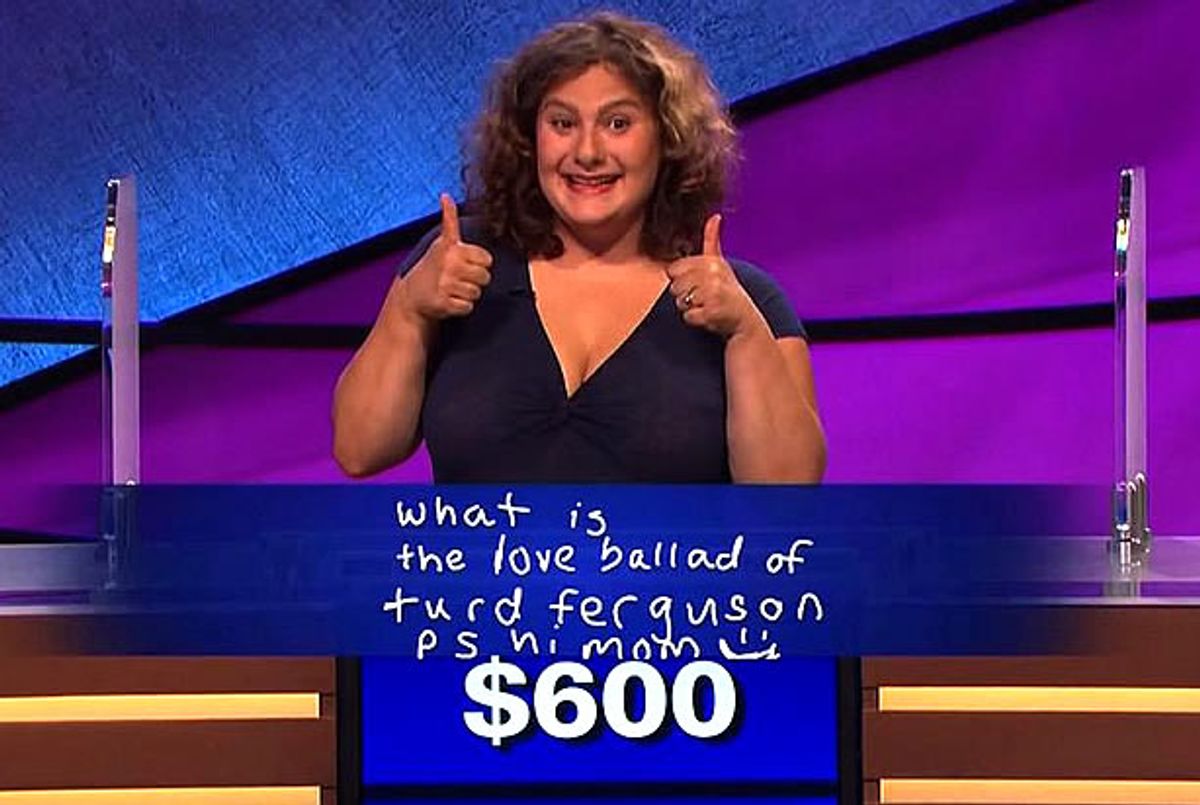 "Jeopardy!" contestant tricks Alex Trebek into naming his SNL par...