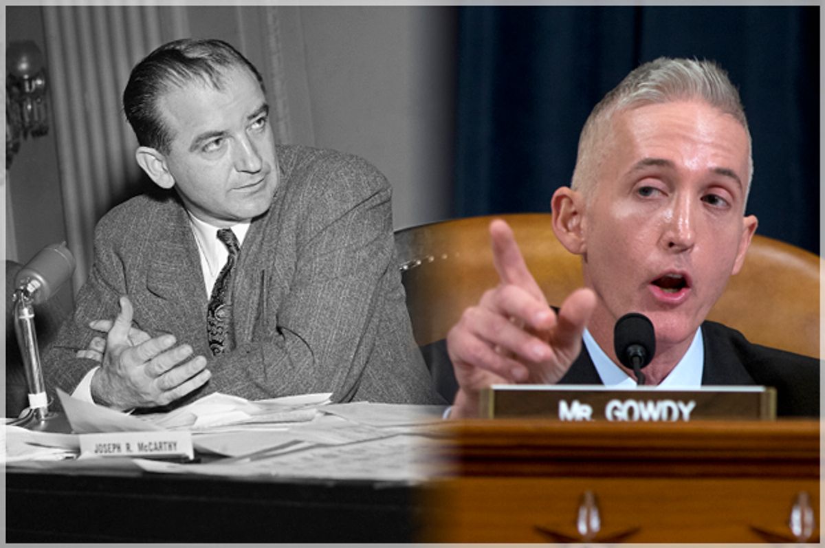 Joseph McCarthy, Trey Gowdy   (AP/Carolyn Kaster)