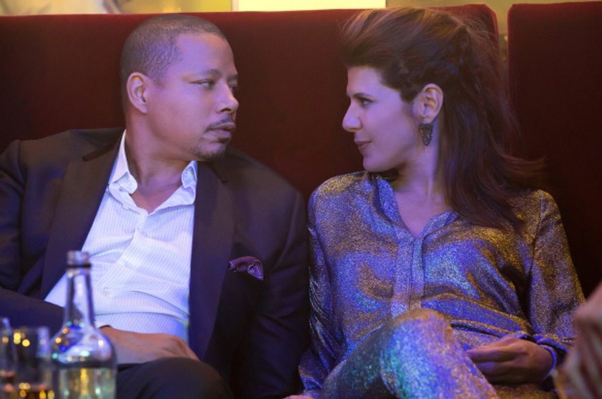 Terrence Howard and Marisa Tomei in "Empire" (Chuck Hodes/FOX)
