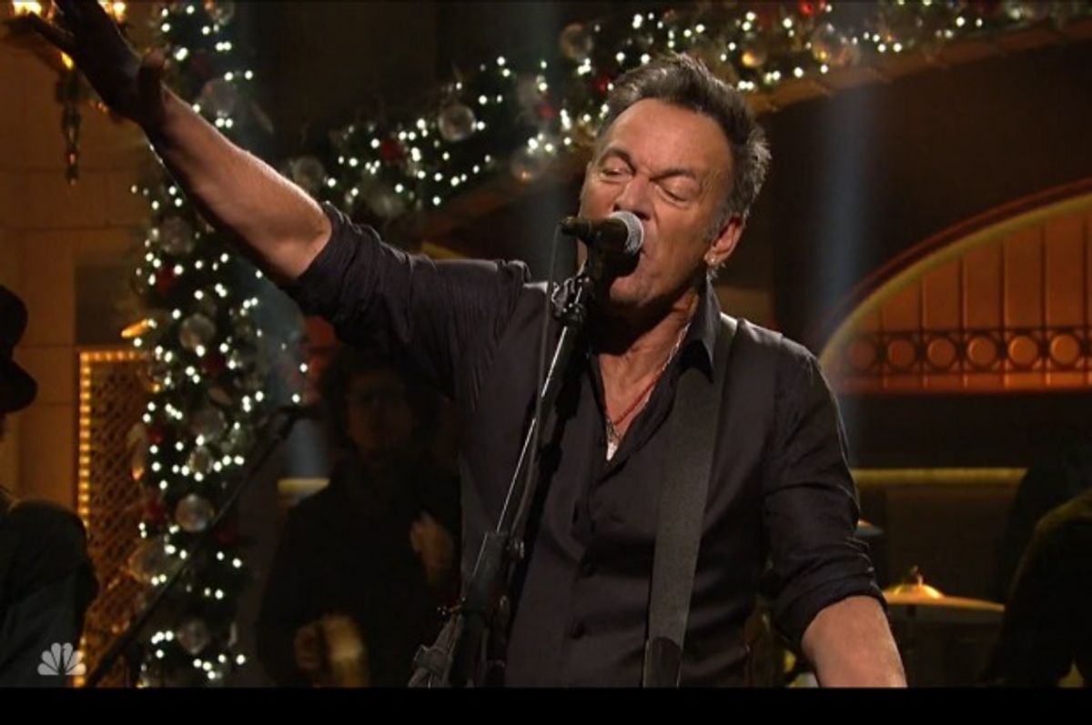 Bruce Springsteen on "Saturday Night Live" (SNL/NBC)