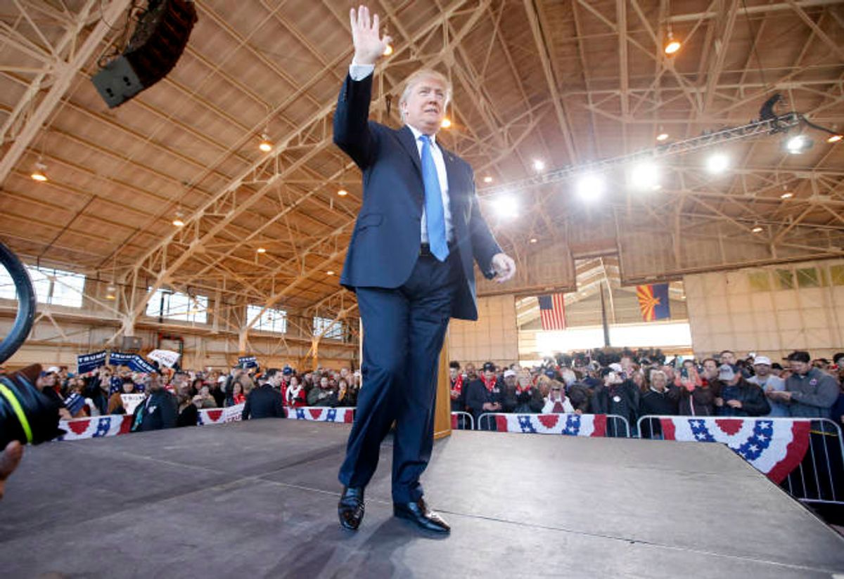 Republican presidential candidate Donald Trump  (AP Photo/Ross D. Franklin)
