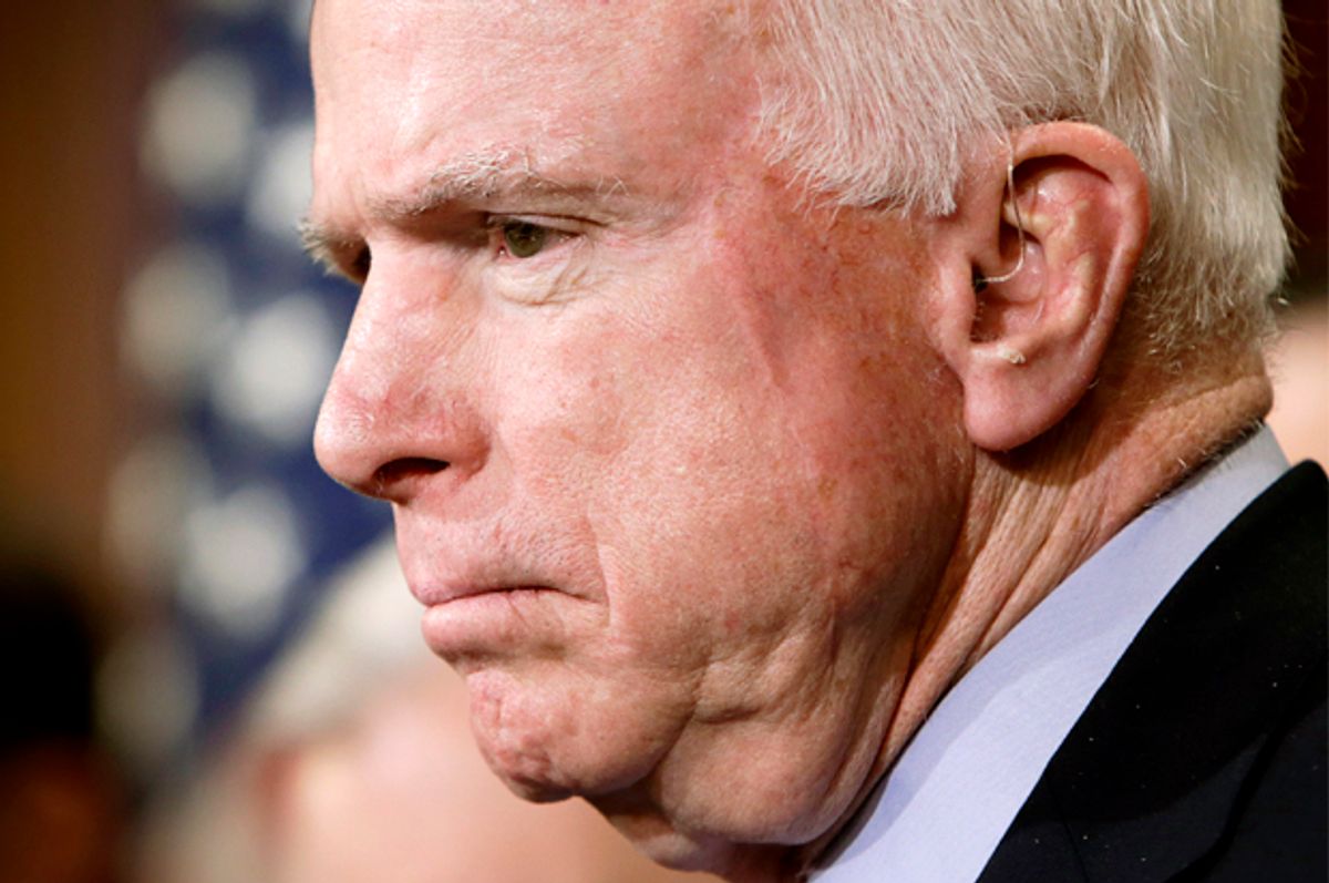 John McCain   (Reuters/Gary Cameron)