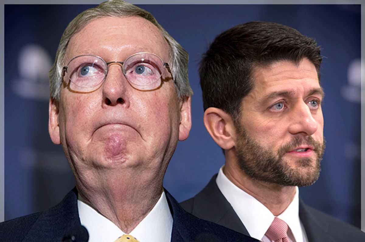 Mitch McConnell, Paul Ryan   (AP/Manuel Balce Ceneta/Jeffrey Malet, maletphoto.com)