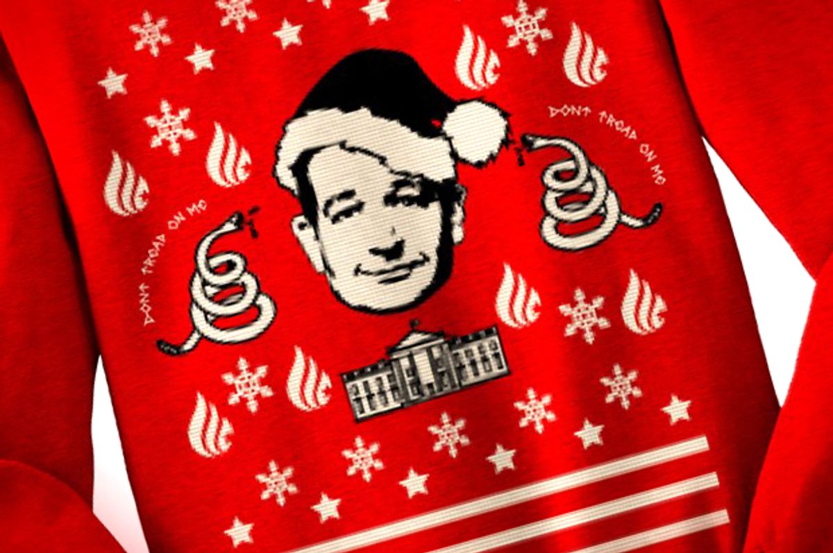 The Limited Edition Ted Cruz Christmas Sweater   (tedcruz.org)