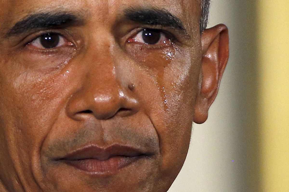 Barack Obama Sad Face