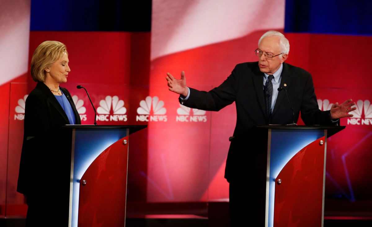 Bernie Sanders, Hillary Clinton (AP Photo/Mic Smith) (AP)