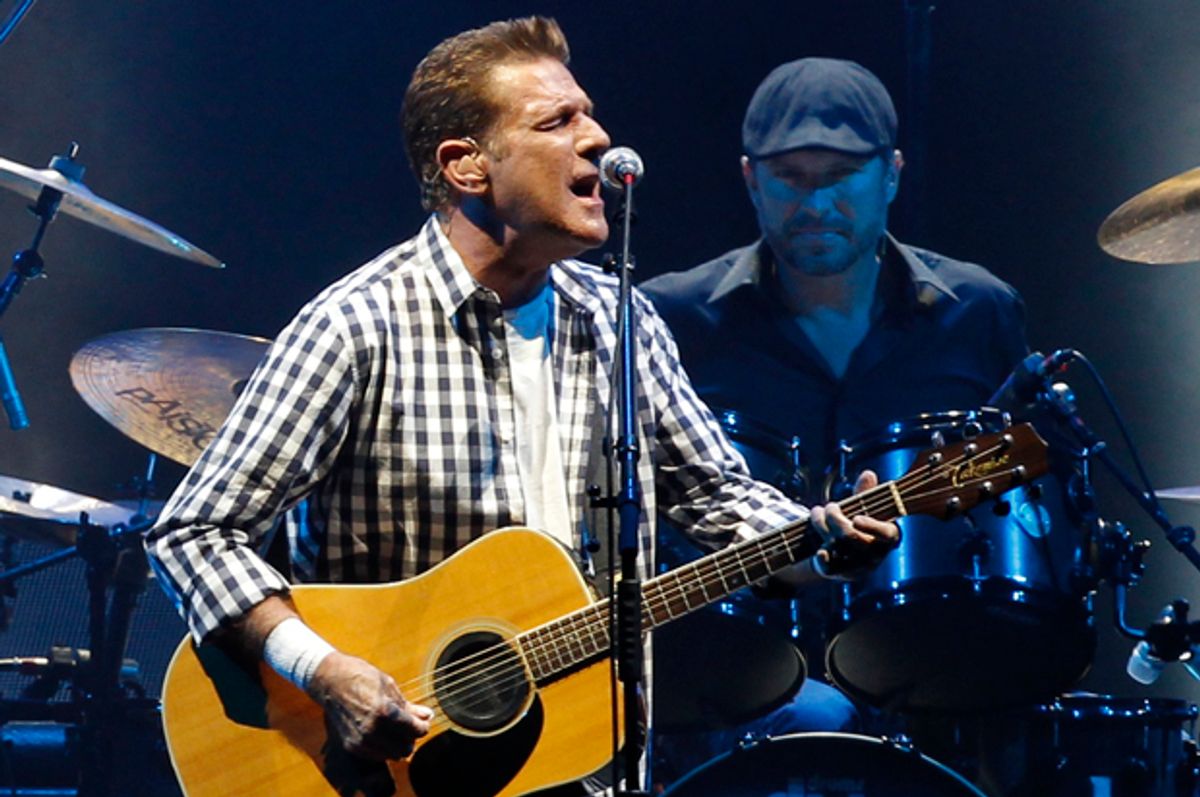 The Eagles - Get Over It  Eagles music, Glenn frey, Songs