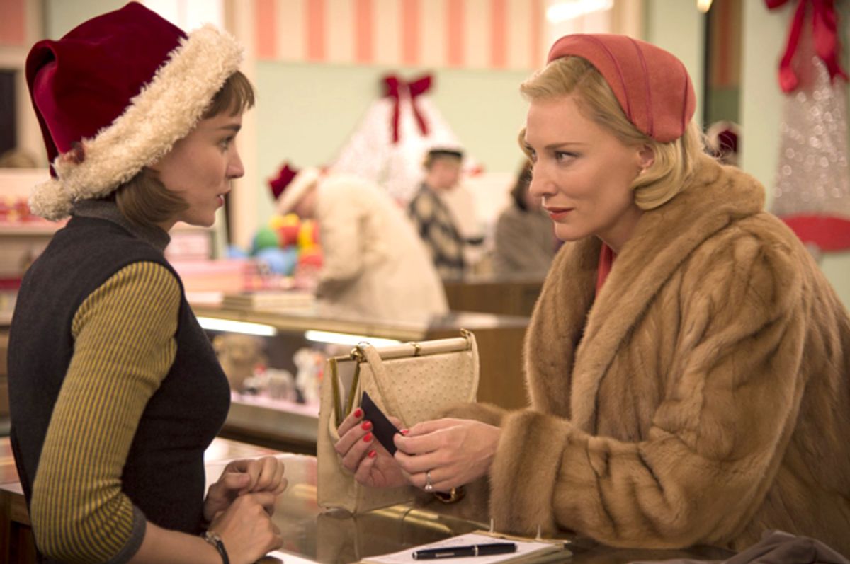 Cate Blanchett and Rooney Mara in "Carol"   (The Weinstein Company)