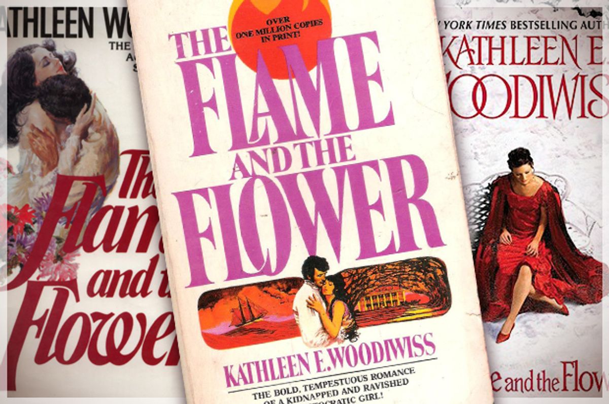 the flame and the flower by kathleen e woodiwiss