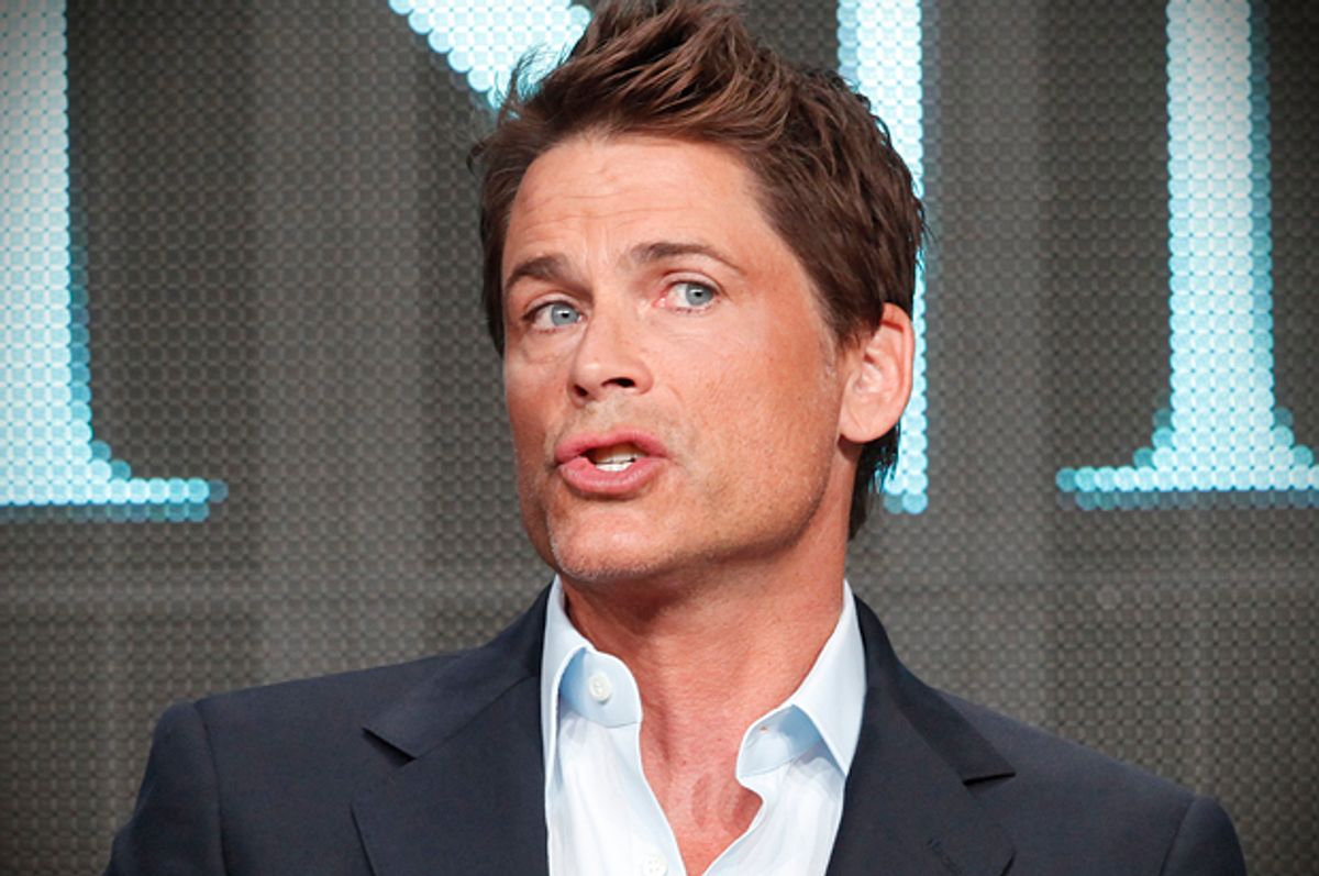 Rob Lowe   (Reuters/Fred Prouser)