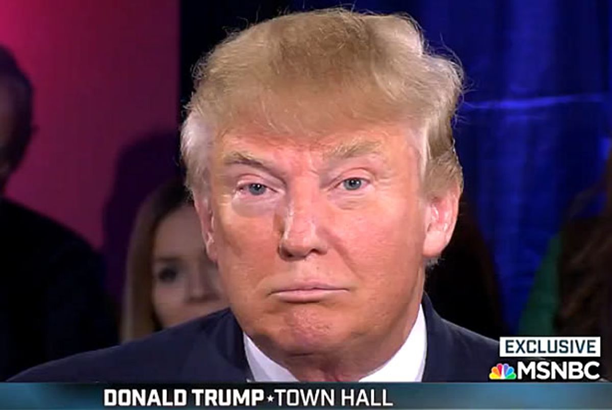 Donald Trump (Credit: MSNBC)