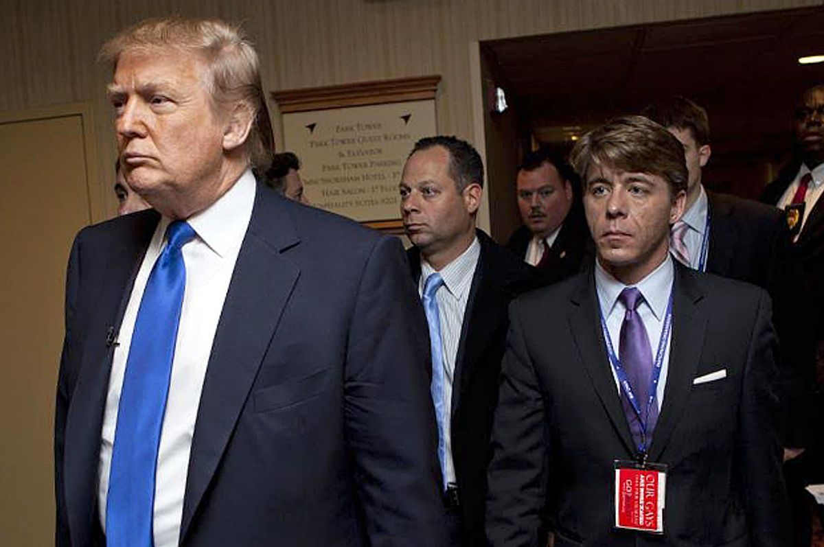A photo of the author with Donald Trump at the Conservative Political Action Conference, Feb. 10, 2011 in Washington, DC. (Brendan Hoffman)